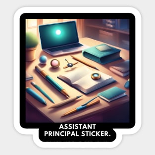 Assistant principal Sticker